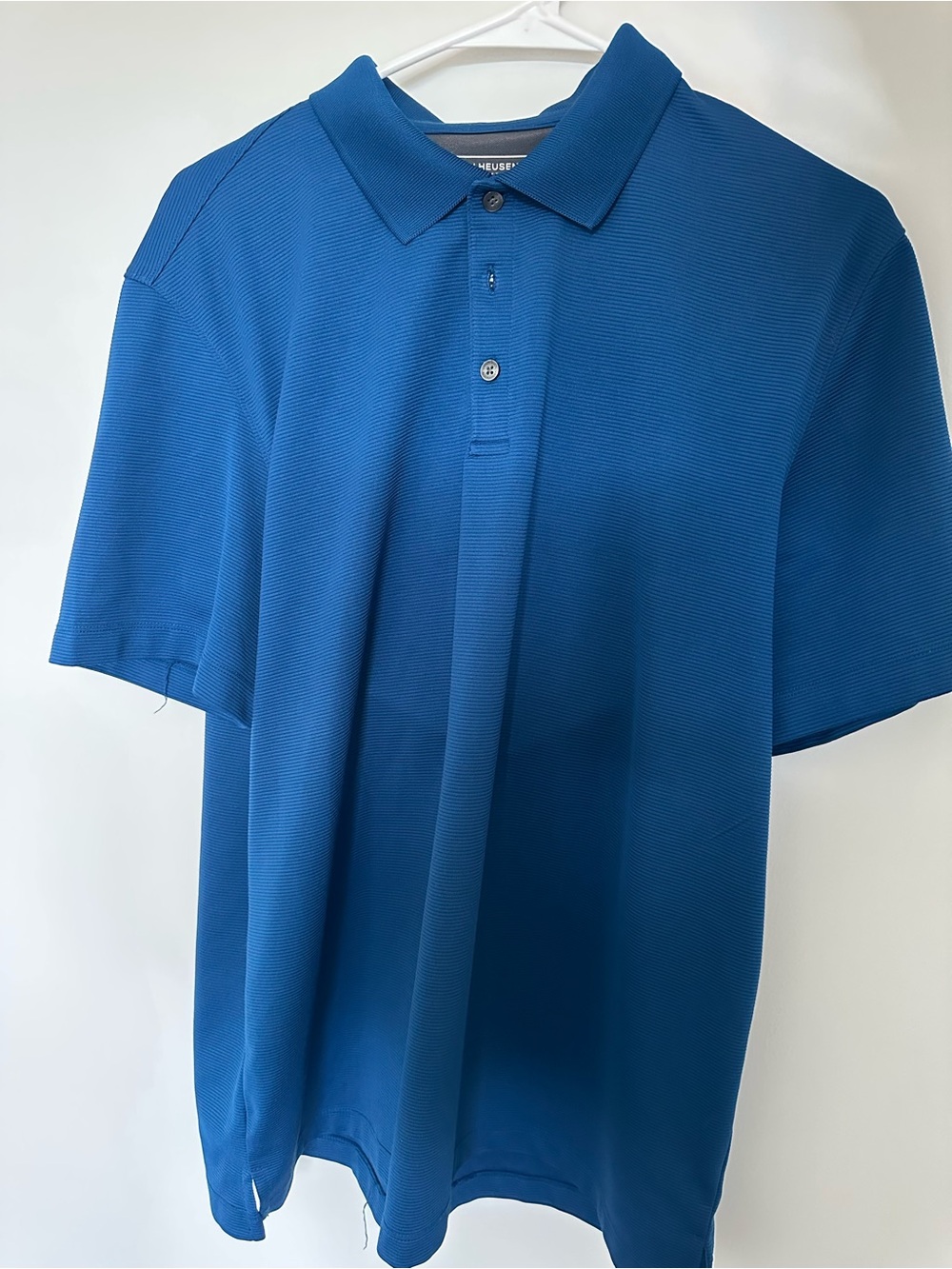 Van Heusen Men's Royal Blue Short-Sleeve Polo